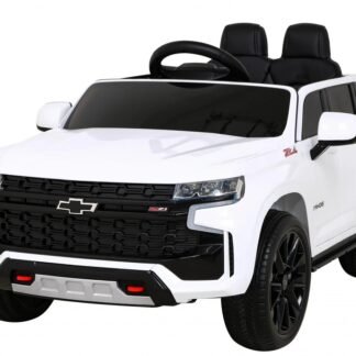 Coche Eléctrico Infantil 12V Chevrolet Tahoe, blanco, niños 1-4 años, 1 plaza, rc  INDA450-RA-HL588.BIA